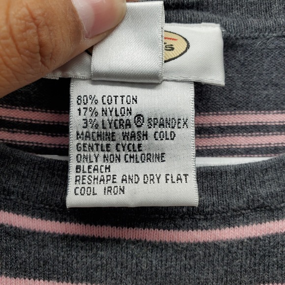 Talbots Sweater Women XL Multi Striped Knitted Round Neck Long Sleeve Pullover - Picture 4 of 6